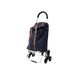 Dakar 3 Blauw Shopping Trolley 40l 25kg Alu Trolley Polyester Bag 6wheels 