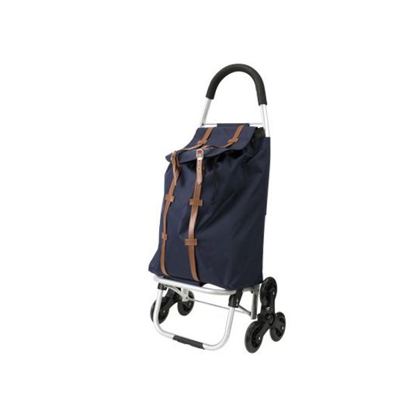 Dakar 3 Blauw Shopping Trolley 40l 25kg Alu Trolley Polyester Bag 6wheels 