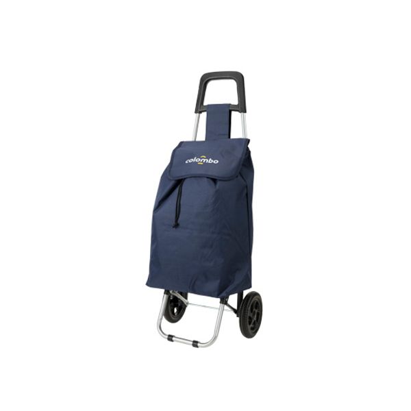 Rolly Blauw Shopping Trolley 40l Max 25kg Polyester Bag Painted Steel 