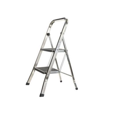 Factotum Keukenknecht 2treden Anti-slip Aluminium - Max 150kg - H46cm  Cosy & Trendy