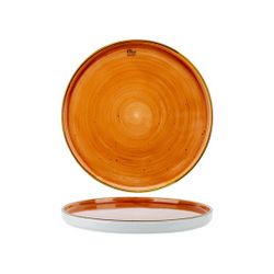 Brisbane Orange Dessertbord D20,5xh1,5cm  