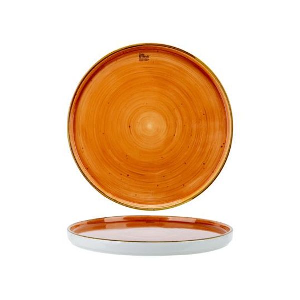 Brisbane Orange Dessertbord D20,5xh1,5cm  