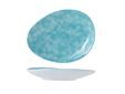Streetfood Go Azzurro Bord 15x11,5cm Melamine