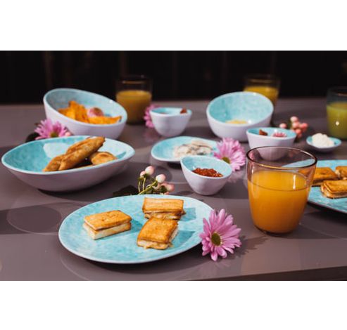 Streetfood Go Azzurro Bord 7x6cm Melamine  Cosy & Trendy