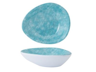 Streetfood Go Azzurro Bord 7x6cm Melamine