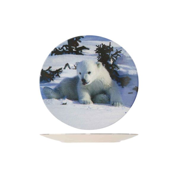 Polar Bear Plat Bord D25,3cm  