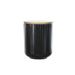 Cosy & Trendy Dakota Black Voorraadpot D11xh14cm 1l - Met Houten Deksel