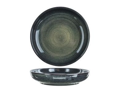 Mendoza Green-blue Diep Bord D21,5xh4,3 Cm