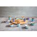 Cosy & Trendy Chloe 14dlg Draaischotel D40cm Bamboe Bowl 6x 9x4,8 - 6x 5,6x6,7 - 1x 15x4,8