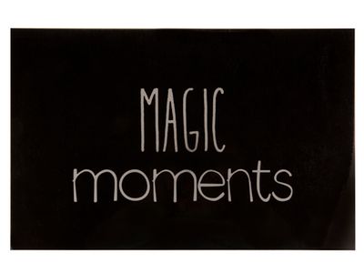 Placemat Fp Gris Fonce Magic Moments Gris 43.5x28.5cm