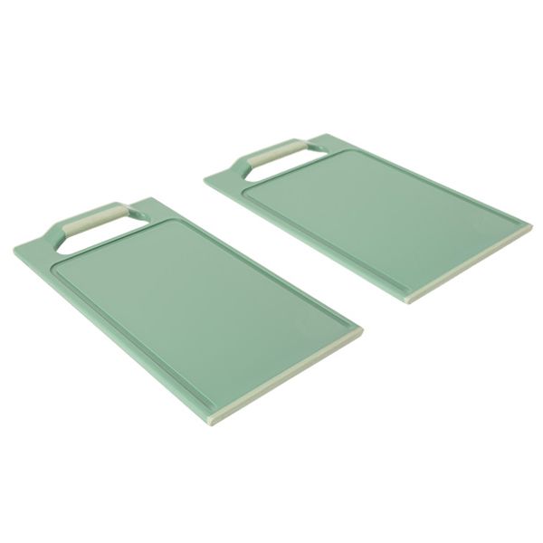 Cosy & Trendy Fresco Snijplank Set2 Pastelgroen  25x15xh1,7cm Kunststof