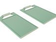 Fresco Snijplank Set2 Pastelgroen  25x15xh1,7cm Kunststof
