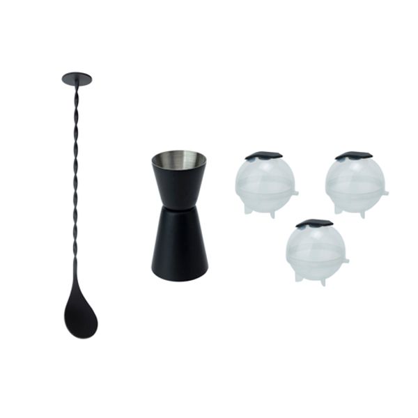 Cocktailset Set5 Ijsballenmakers Mengle Pel Barmaatje 