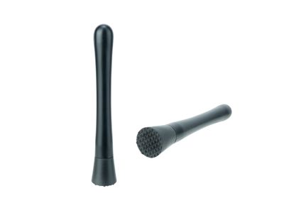 Cocktailstamper Zwart D3,2xh20,5cm Roest Vrij Staal