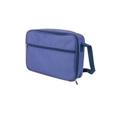 Picknickzak 2p-2xbestek-wijnglazen- Borden-zoutvat-flesopener35x24x8cm Kp  Cosy & Trendy