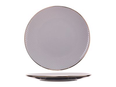 Kp Ravenna Grey Plat Bord D27,2cm Craft Box