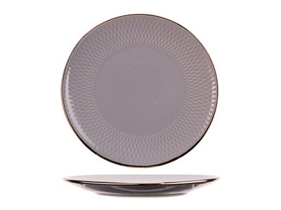 Kp Ravenna Grey Plat Bord D19,5cm Craft Box