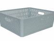 Hozon Opbergmand Pastelblauw 12l Stapelbaar& Nestbaar 38.1x33xh12.7cm