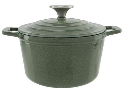 Castard Kookpot Glansgroen 1,85l D18xh10cm Gietijzer