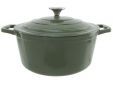 Castard Kookpot Glansgroen4,5l D26xh 11,5cm Gietijzer