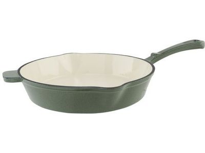 Castard Grillpan Glansgroen D22 X H4.8cm Gietijzer