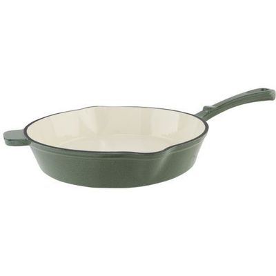 Castard Grillpan Glansgroen D22 X H4.8cm Gietijzer  Cosy & Trendy