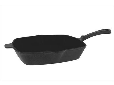 Castard Grillpan Matzwart 21x21xh4.8cm Gietijzer