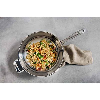 Classic Wok D30cm Acier Inoxydable Tous Feux  Cosy & Trendy