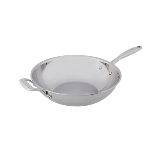 Classic Wok D30cm Acier Inoxydable Tous Feux  Cosy & Trendy