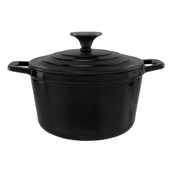 Cosy & Trendy Castard Kookpot Matzwart 1,85l D18x H10cm Gietijzer