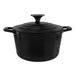 Cosy & Trendy Castard Kookpot Matzwart 1,85l D18x H10cm Gietijzer