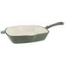 Cosy & Trendy Castard Grillpan Glansgroen 21x21x4.8cm Gietijzer