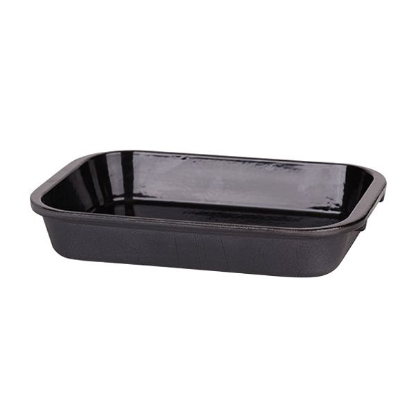 Cosy & Trendy Castard Ovenschotel Matzwart 35,5x 23,5xh6cm Gietijzer