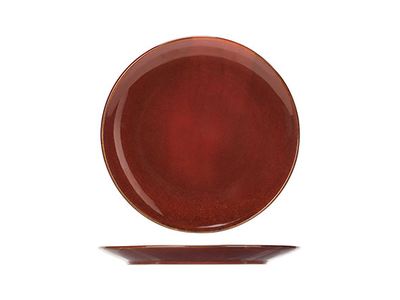 Darwin Burgundy Plat Bord D27,3cm 