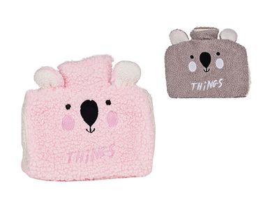 Bouillotte 1.5l Couv. Gris Ou Rose 