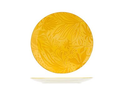 Giungla Yellow Dessertbord D20xh2,3cm Nbc