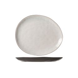 Streetfood Light Grey Bord Ov 15x11.5cm  