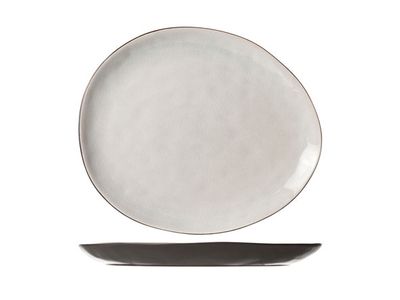 Streetfood Light Grey Bord Ov 15x11.5cm 