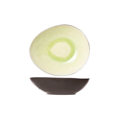 Streetfood Light-green Assiette Profonde 19.5x16.5xh5cm 