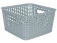 Hozon Opbergmand Pastelblauw 4,5l 21,5x2 1,5xh11,8cm Vierkant