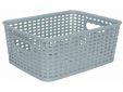 Hozon Opbergmand Pastelblauw4,5l 24,5x18,5xh10cm Rechthoek