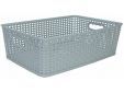 Hozon Opbergmand Pastelblauw12l 40x26,5xh12,5cm