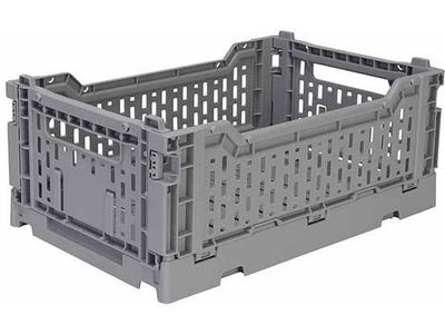 Hozon Panier Pliant Gris 4l 27x17,5xh10,5cm