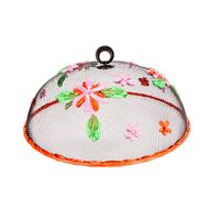 Protecteur De Nourriture D35cm Deco Pink Flower 