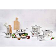 Classic Set 11pcs Faitout 16-20-24 Couv Poelon 16 Poelle 24-28 Marmite 24 Couve 