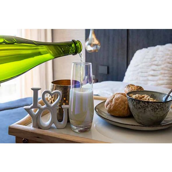 Cosy & Trendy Pearl Champagneglas D4xh14,5cm Set 4 Modern 23cl