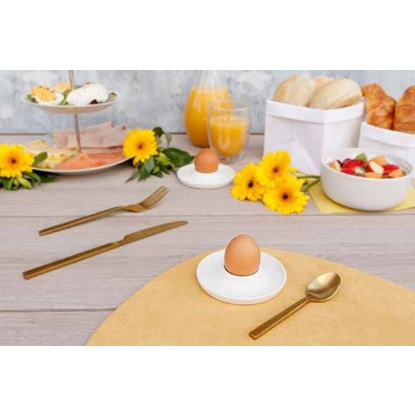 Cosy & Trendy Kupo Eierdopje Coconut Milk Set 4 D10.8xh2cm - Melamine