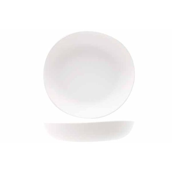 Kupo Diep Bord Coconut Milk D21,2xh3,9cm Melamine 