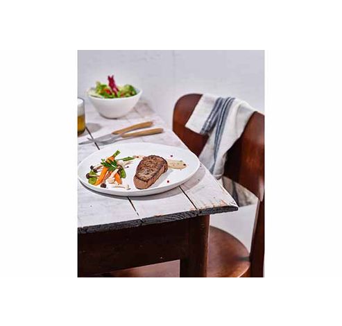 Kupo Plat Bord Coconut Milk D28xh1,7cm Melamine  Cosy & Trendy