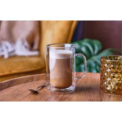 Cosy & Trendy Omagio Cappuccino 200ml Set 2 D7xh10.5cm Dubbelwandig - Borosilicaat 